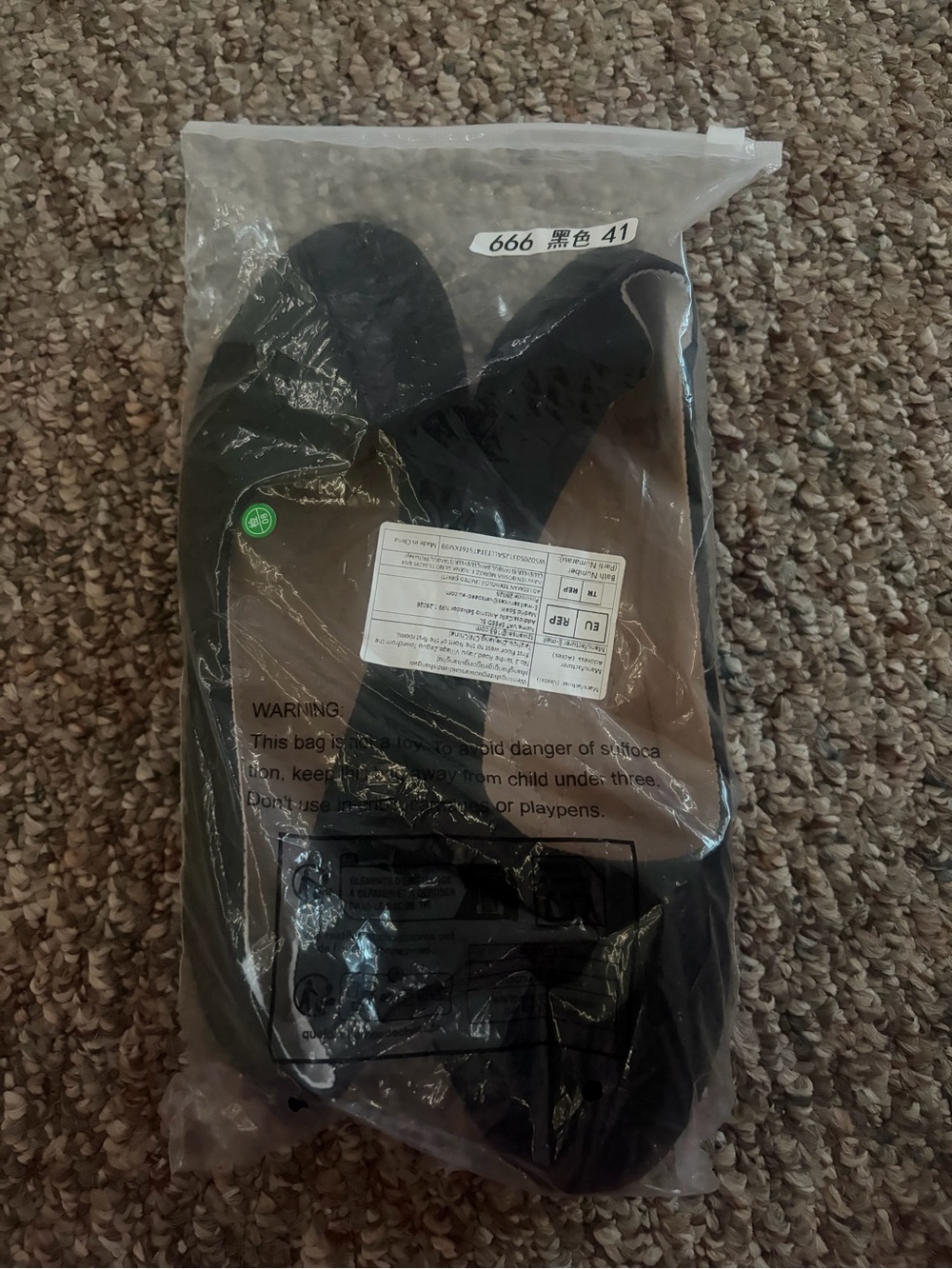 Black Velvet flats
